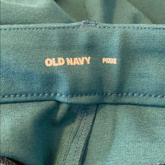 Turquoise Old Navy Pixie pants - Picture 5 of 7